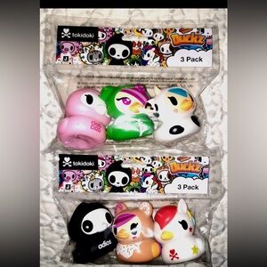Tokidoki Duckz Trio - Jeep Jazwares 6‎ pack
